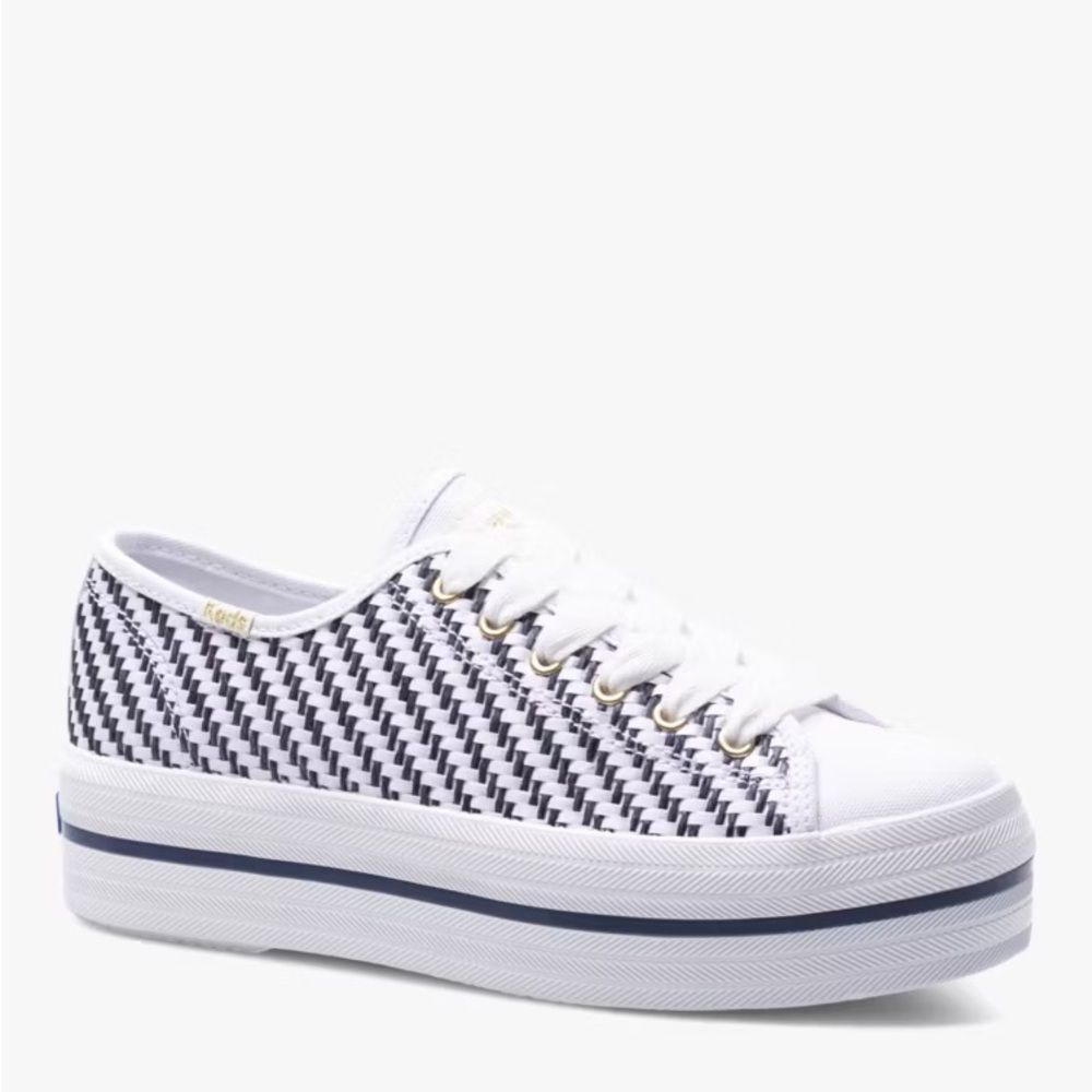 KATE SPADE x KEDS New York Triple Up Woven Sneakers
